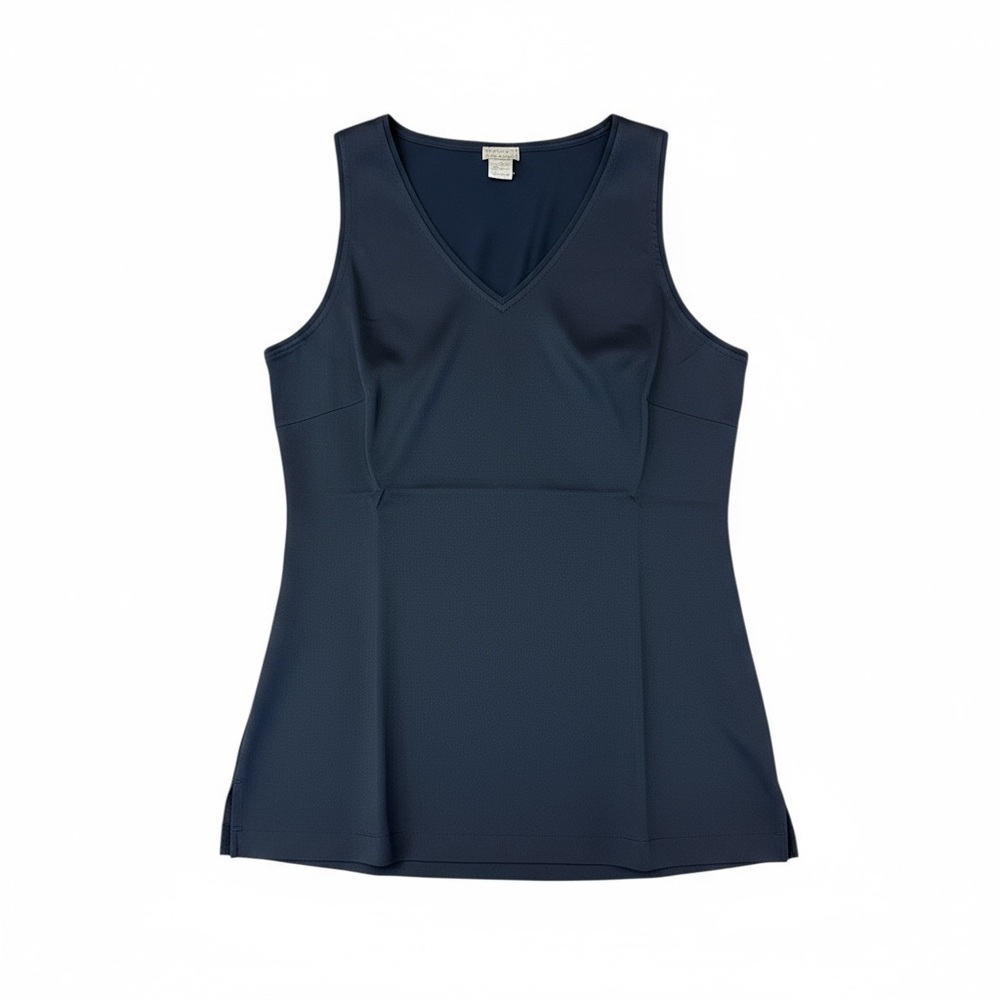 Chicos Navy Blue Sleeveless Top Size 0 (4/6)